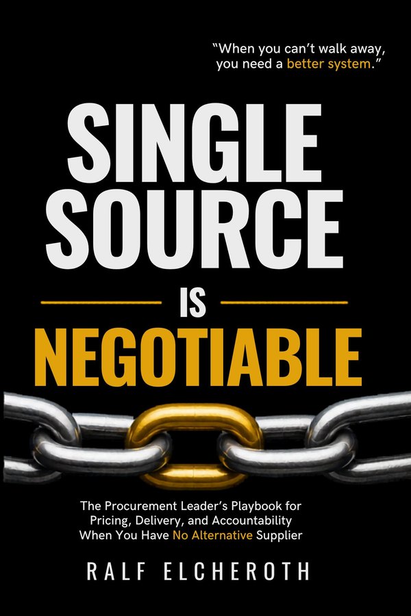Buchcover: Single Source Is Negotiable von Ralf Elcheroth